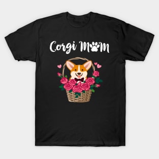 Corgi Mom (254) T-Shirt